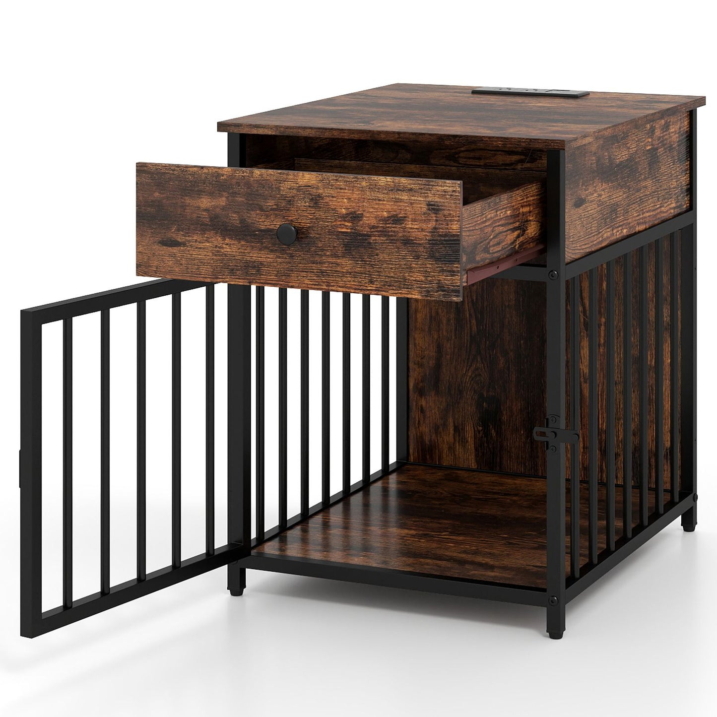 Dog Crate Furniture for Small Dogs Wooden Puppy Kennel