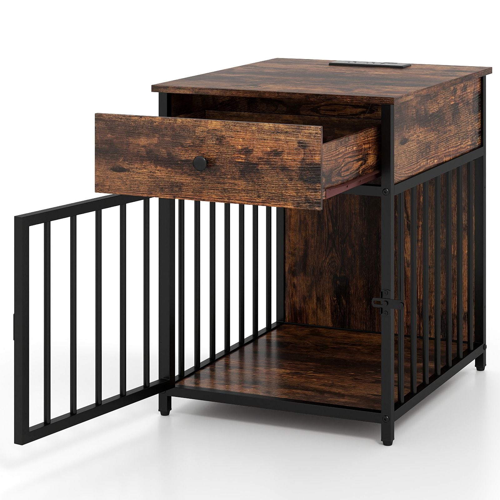 Dog Crate Furniture for Small Dogs Wooden Puppy Kennel