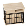 Dog Crate Furniture, Large Dog Cage Furniture with Tray for Medium