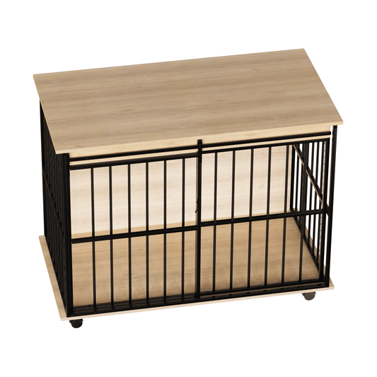 Dog Crate Furniture, Large-Sized Dog Crate Suitable for Medium