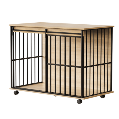 Dog Crate Furniture, Large-Sized Dog Crate Suitable for Medium