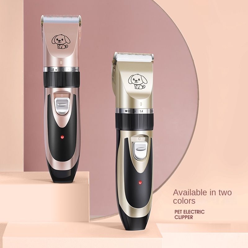 Dog Grooming Kit Clippers; Low Noise; Pet Grooming; Rechargeable;