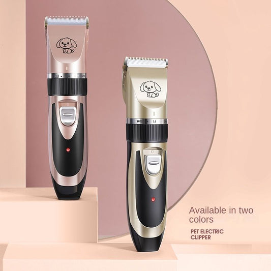 Dog Grooming Kit Clippers; Low Noise; Pet Grooming; Rechargeable;