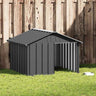 Dog House Anthracite 45.9 X32.1" Galvanized Steel
