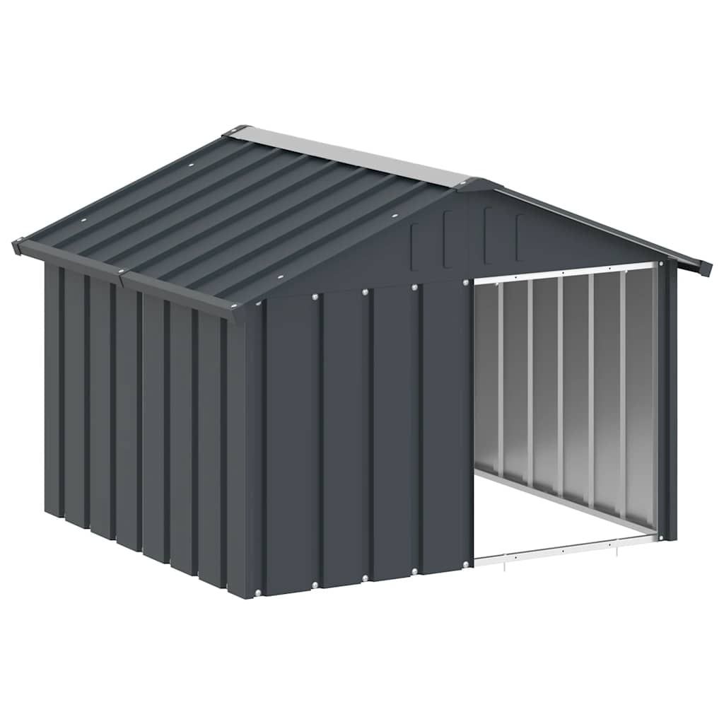 Dog House Anthracite 45.9 X32.1" Galvanized Steel