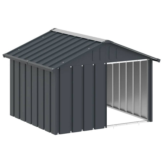 Dog House Anthracite 45.9 X32.1" Galvanized Steel