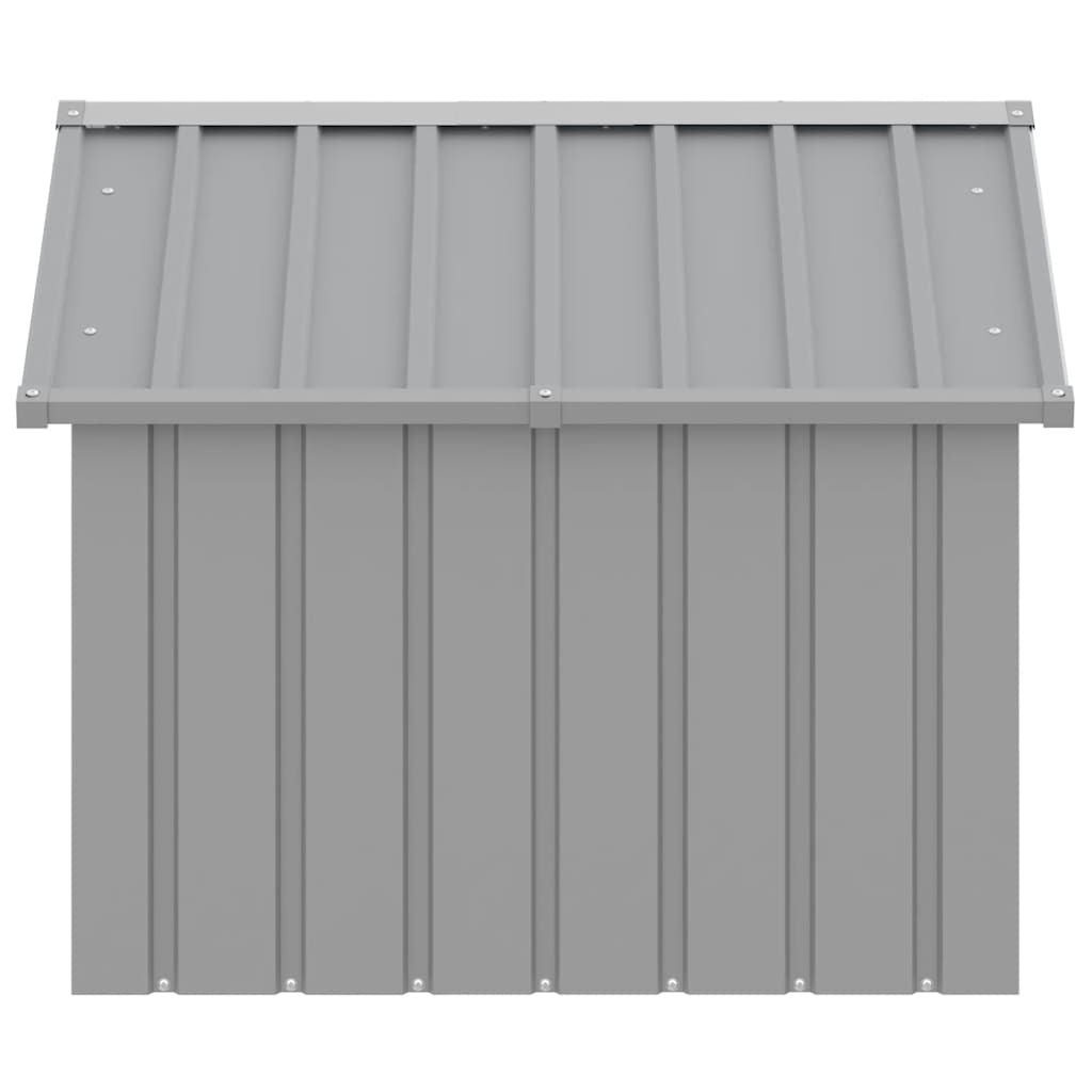 Dog House Gray 45.9 X32.1" Galvanized Steel
