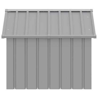 Dog House Gray 45.9 X32.1" Galvanized Steel