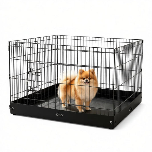 Dog House with Space-Saving for Outdoor