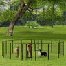 Dog Playpen, 40 Inch 16 Panels Puppy Playpen, Dog Exercise Pen