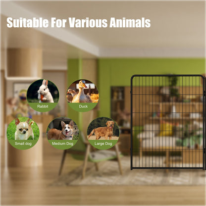 Dog Playpen, 40 Inch 16 Panels Puppy Playpen, Dog Exercise Pen