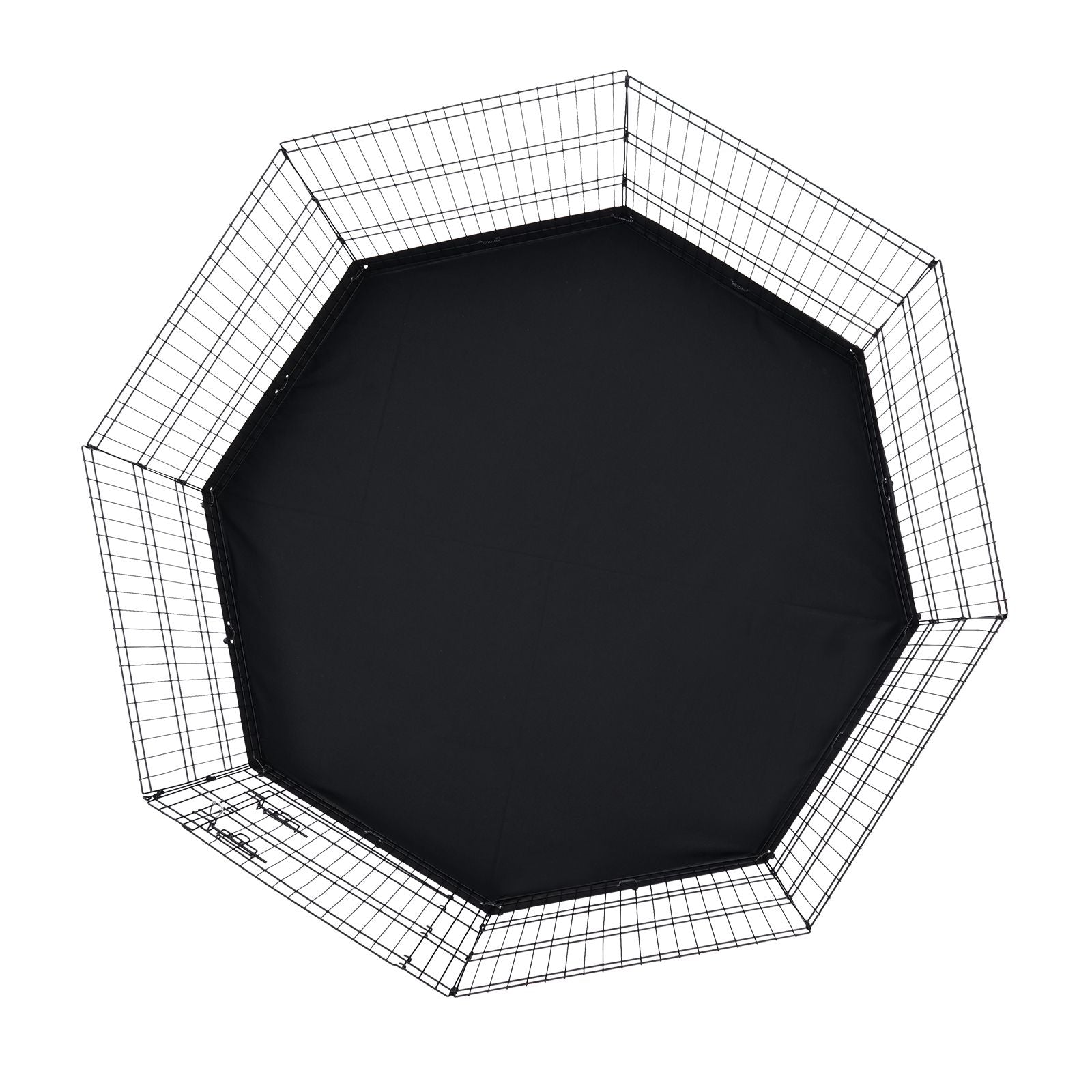 Dog Playpen, 8 Pcs 30 W Panels Foldable Metal Pet Exercise Pen, Dog