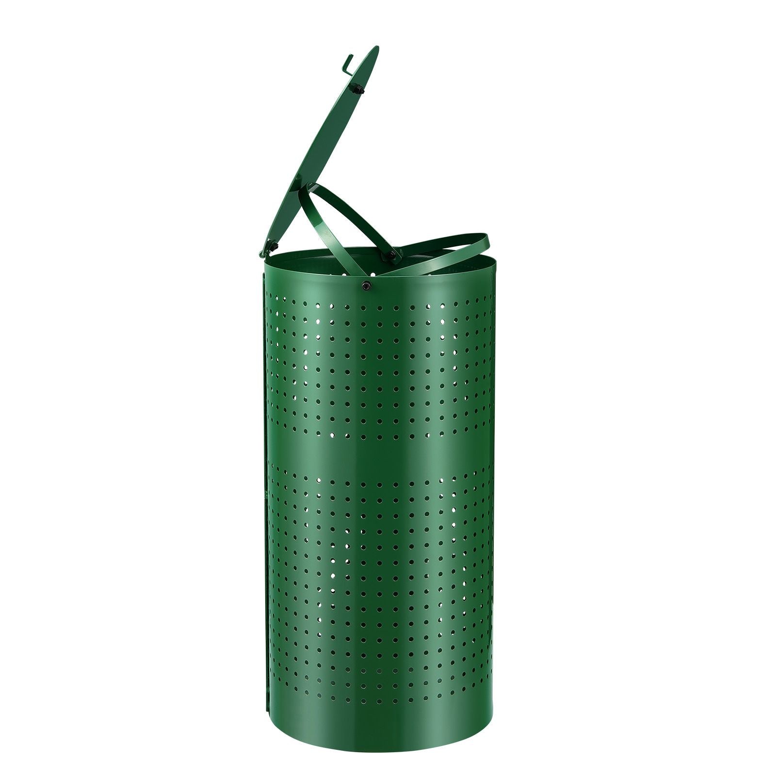 Dog Poop Trash Can with 50 Liner Bags, 11.5 Gallons Outdoor Dog