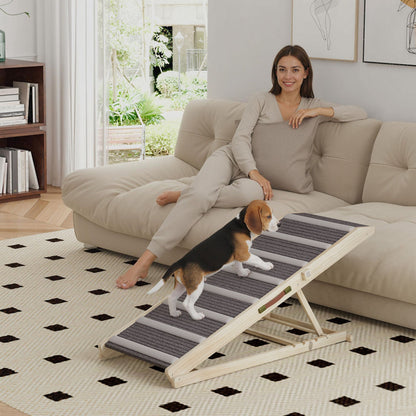 Dog Ramp for Couch, Foldable Pet Ramp for Small to Large Dog, 4