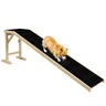 Dog Ramp Pet Ramp for Bed, Non-Slip Carpet, Top Platform, 74 X 25"