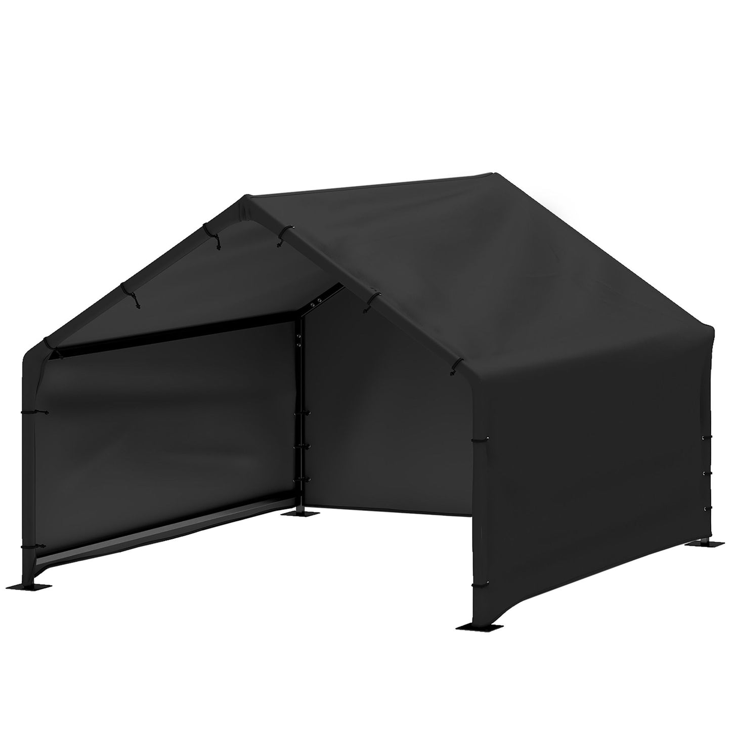 Dog Shade Shelter Outdoor, Dog House Outside with Canopy, Pet Tent