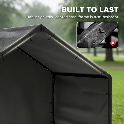 Dog Shade Shelter Outdoor, Dog House Outside with Canopy, Pet Tent