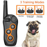 Dog Training Collar; 100% Waterproof Dog Shock Collar with Remote