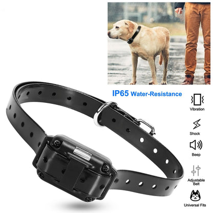 Dog Training Collar Receiver, IP67 Waterproof Static Collar with 3