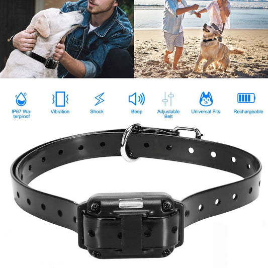 Dog Training Collar Receiver, IP67 Waterproof Static Collar with 3