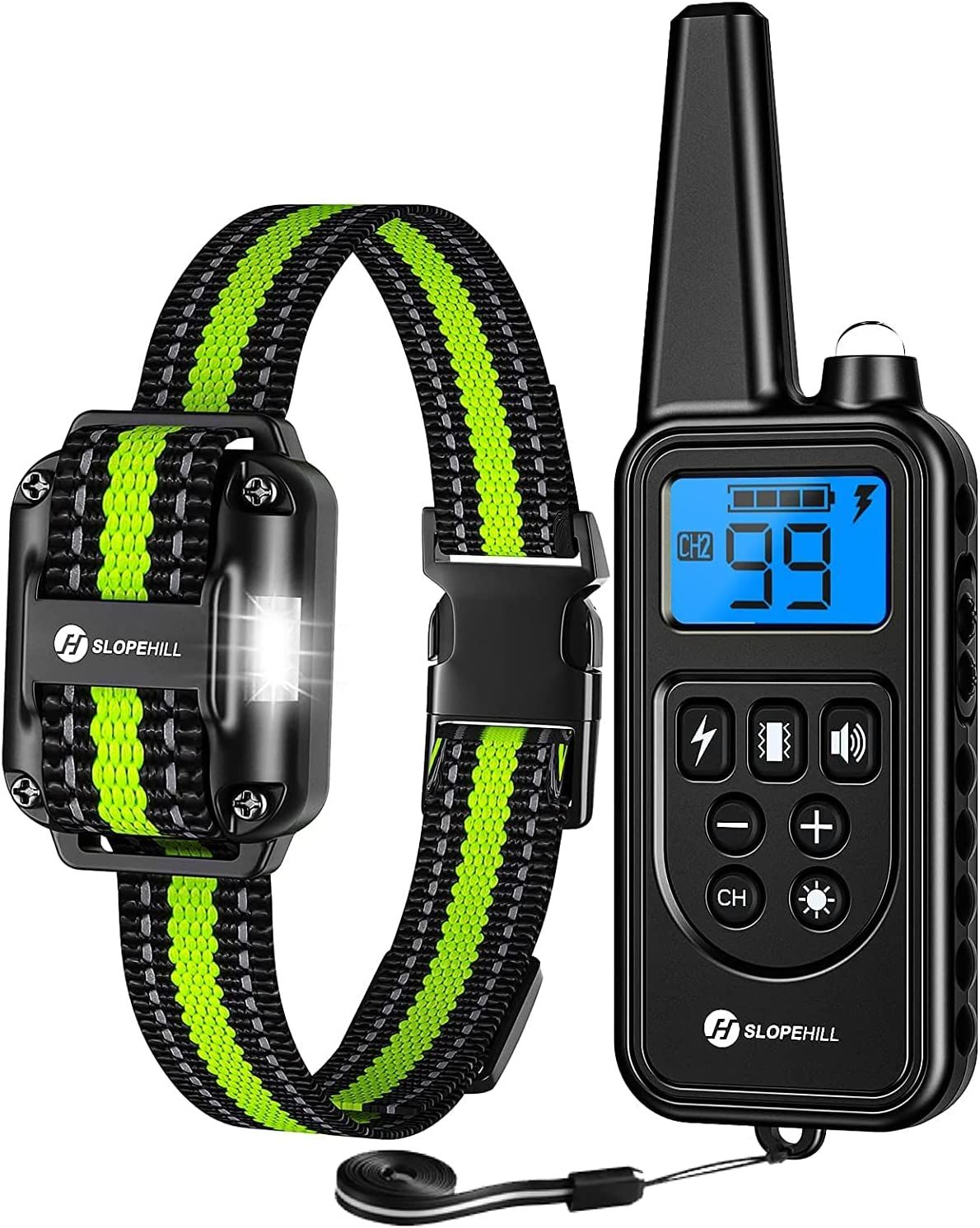 Dog Training Collar with Remote; Electronic Dog Shock Collar