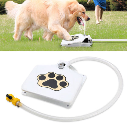 Dog Water Fountain Outdoor Dog Pet Water Dispenser Step-