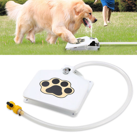 Dog Water Fountain Outdoor Dog Pet Water Dispenser Step-