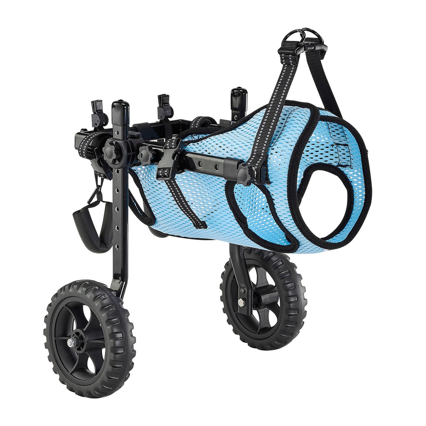 Dog Wheelchair for Back Legs, Adjustable 2 Wheels Pet Wheelchair