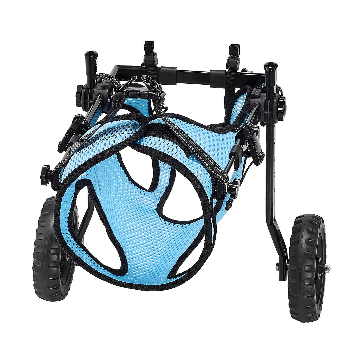 Dog Wheelchair for Back Legs, Adjustable 2 Wheels Pet Wheelchair