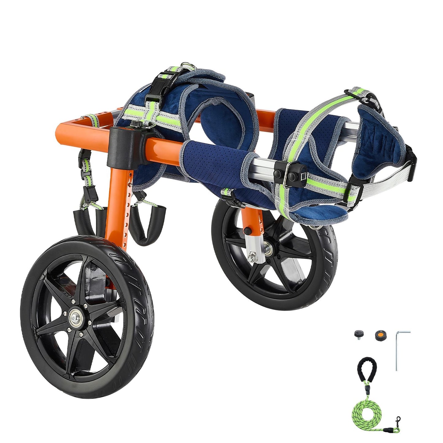 Dog Wheelchair for Back Legs, Lightweight 2 Wheels Pet Wheelchair