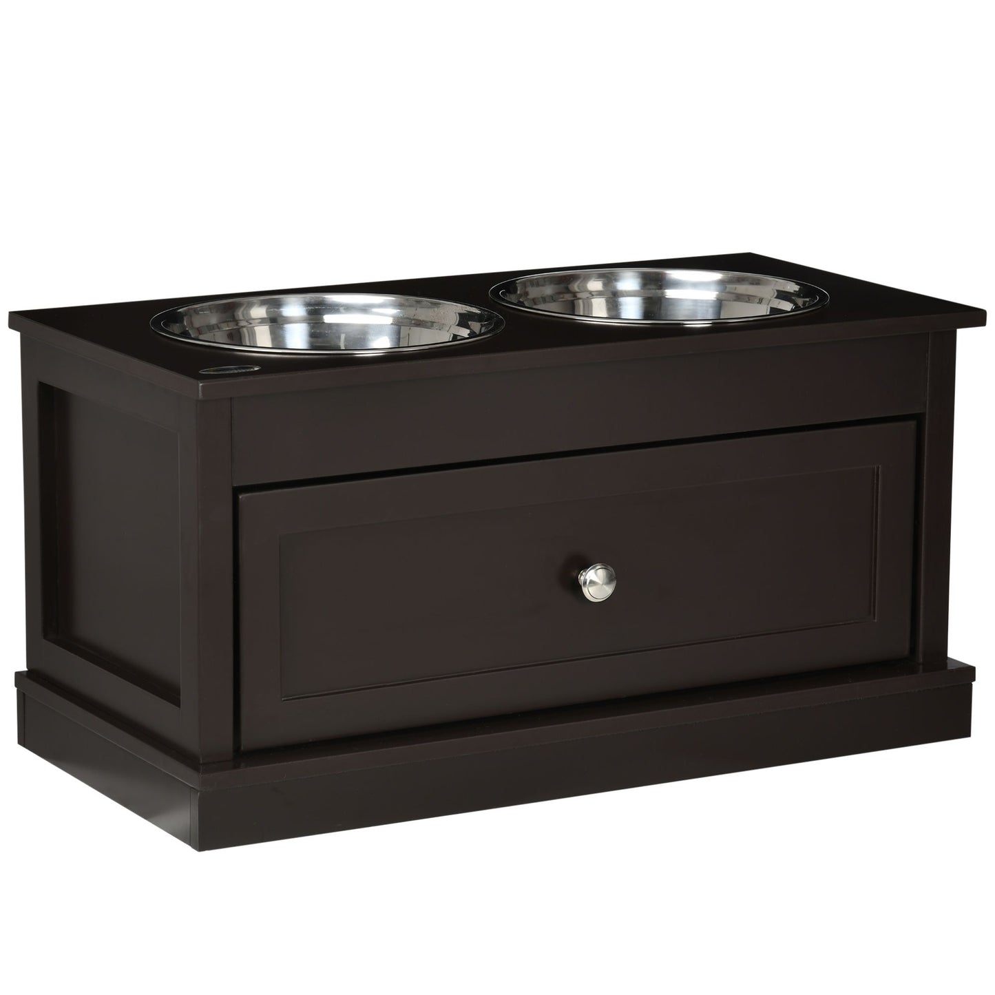 Double Elevated Dog Bowls for Large Dogs, Raised Dog Feeding