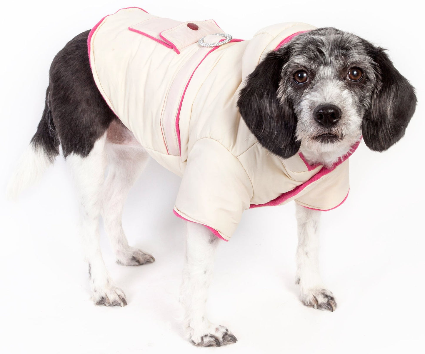 Double-Toned Jewel Pet Jacket