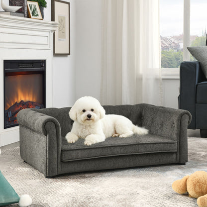 Elegant Rectangle Pet Bed for Small and Medium Dogs, Durable