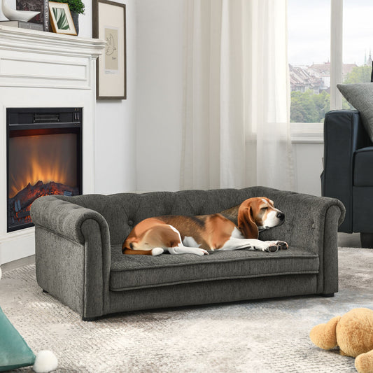 Elegant Rectangle Pet Bed for Small and Medium Dogs, Durable