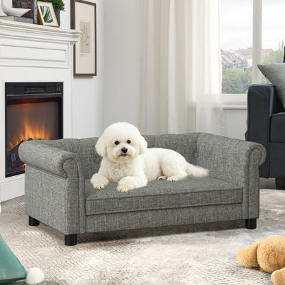 Elegant Rectangular Pet Bed for Small and Medium-Sized Dogs