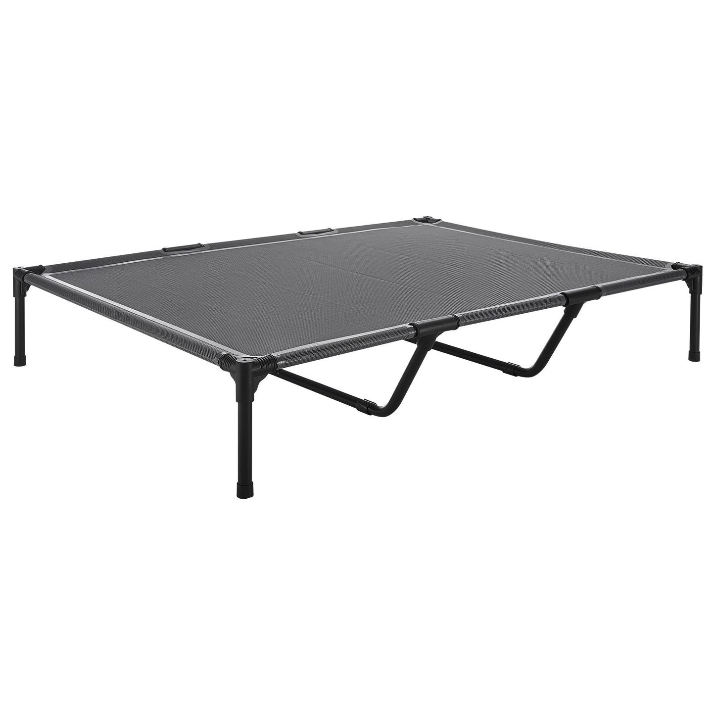 Elevated Dog Bed for Large Dogs, Portable Raised Dog Cot with Steel