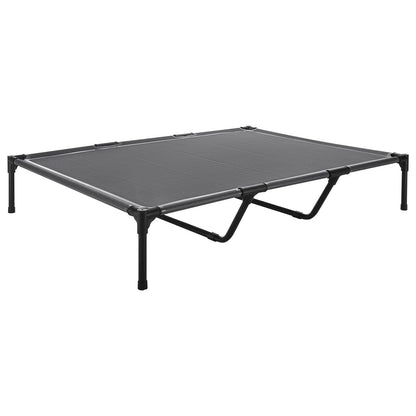 Elevated Dog Bed for Large Dogs, Portable Raised Dog Cot with Steel
