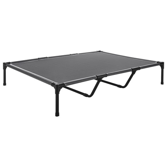 Elevated Dog Bed for Large Dogs, Portable Raised Dog Cot with Steel