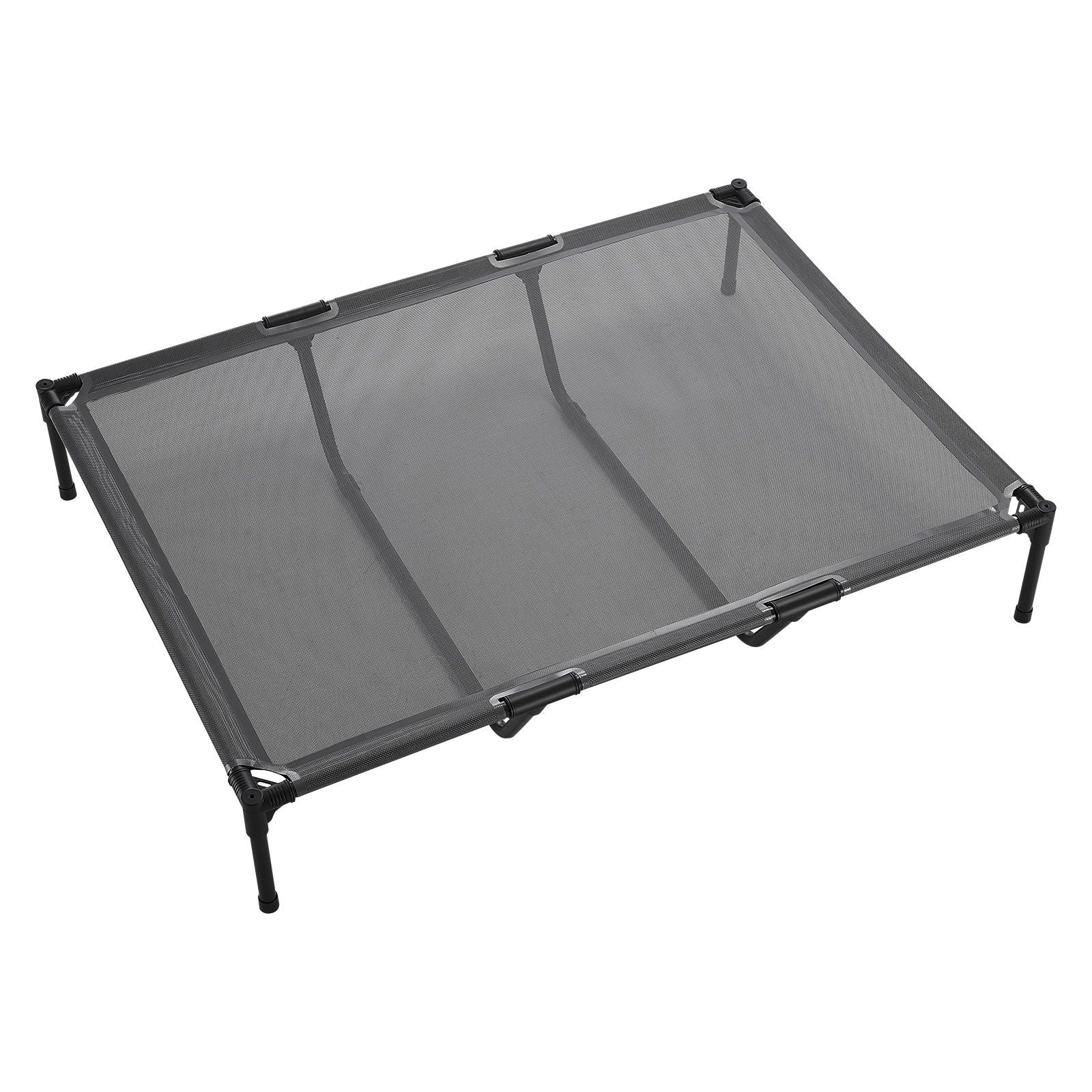 Elevated Dog Bed for Large Dogs, Portable Raised Dog Cot with Steel