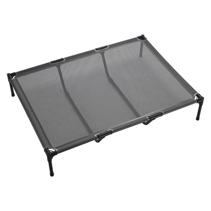 Elevated Dog Bed for Large Dogs, Portable Raised Dog Cot with Steel