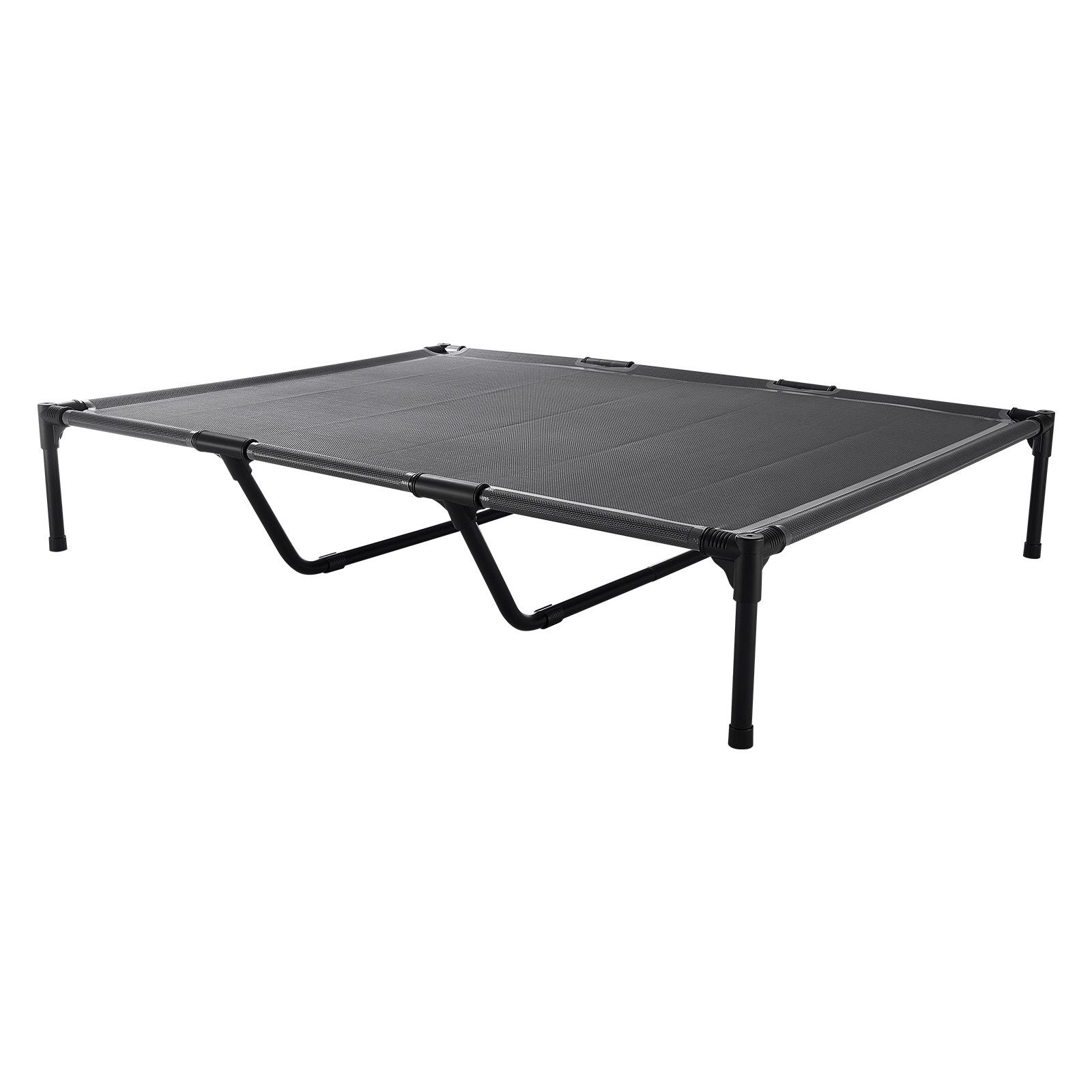 Elevated Dog Bed for Large Dogs, Portable Raised Dog Cot with Steel