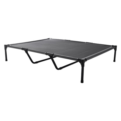 Elevated Dog Bed for Large Dogs, Portable Raised Dog Cot with Steel