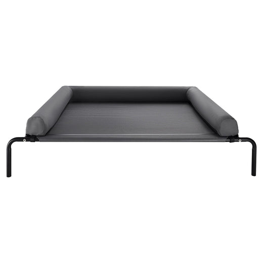 VEVOR Elevated Dog Bed for Large Dogs, Portable Raised Dog Cot with Washable Pillow