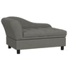 Elevated Dog Sofa Pet Bed with Storage Soft Cushion