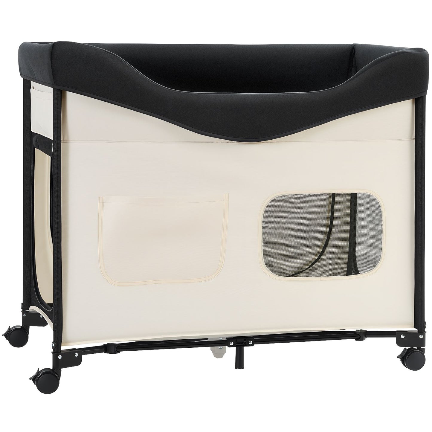 Elevated Lounge Pet Bed, Foldable Bunk Dog Bed with 600D Oxford