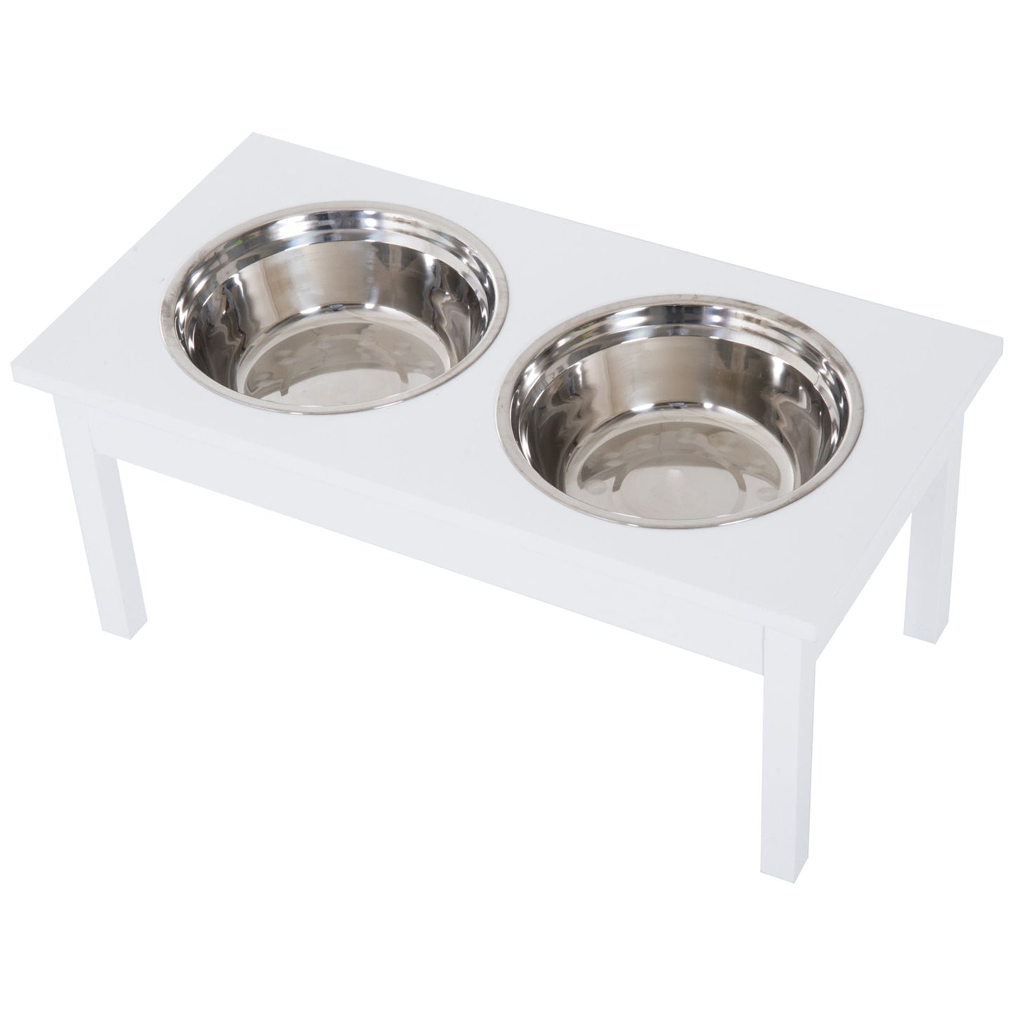 Elevated Pet Bowl 23 Durable Wooden Feeding Station Heavy Duty