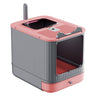 Elf Cat Litter Box, Dual-Entry Fully Enclosed, Odor-Free, Modern