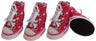 Extreme-Skater Canvas Casual Grip Pet Sneaker Shoes - Set of 4