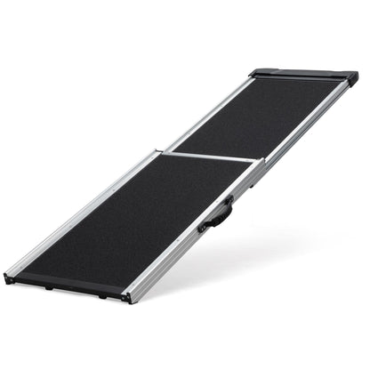 Foldable Aluminum Dog Car Step Ramp, Dog Ramp Climbing Ladder