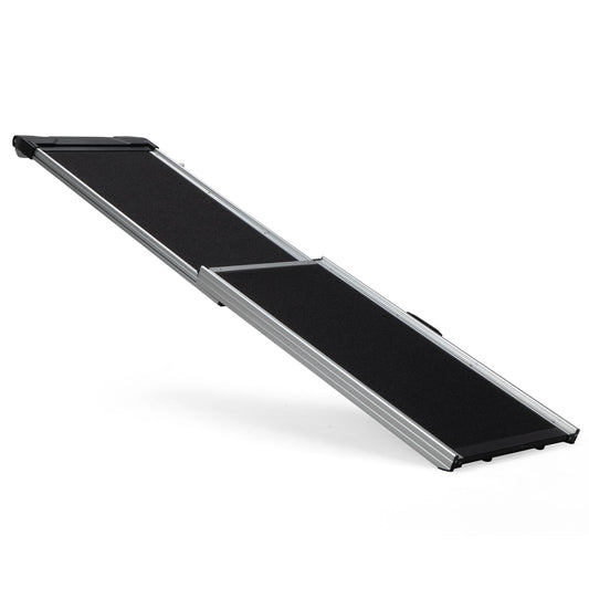 Foldable Aluminum Dog Car Step Ramp, Dog Ramp Climbing Ladder